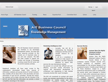 Tablet Screenshot of kms.aeb-council.org